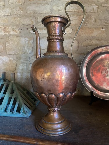 Aiguière cuivre ancienne - ancienne,