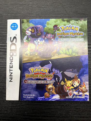 Notice pokémon donjon - pokémon,