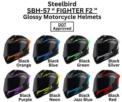 Casque moto intégral - , brillant