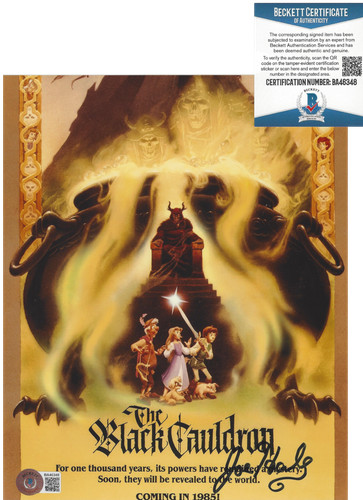 Joe hale signed the black - 'the,