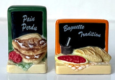 Lot de 2 Fèves Pain Perdu Baguette Tradition Galette des rois French Charm
