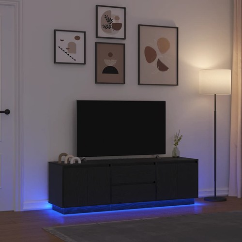 Meuble avec lumières led - tv,