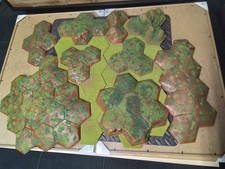 Lot de 9 collines Kallistra. Décor pour figurines 6mm 10mm 15mm 25mm 28mm