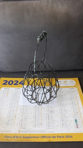 Panier metal porte bougies - metal,