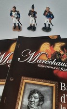 Lot De 3 Soldats En Plomb  HACHETTE Maréchaux D'empire N°143,142,141