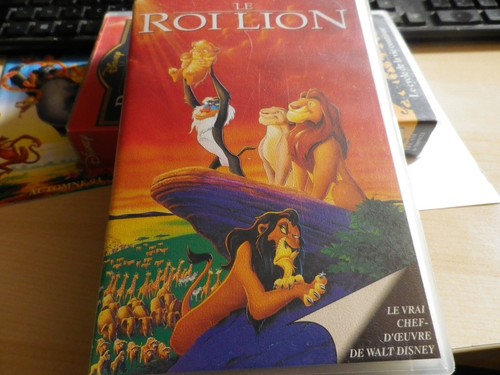 Cassette vhs roi lion - cassette,