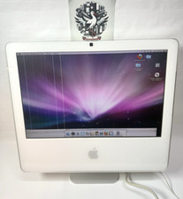 PC Bureau Apple iMac G5 A1144 17" 160Go HDD 512Mo Ram 1.9Ghz Caméra Mac OS Vinta