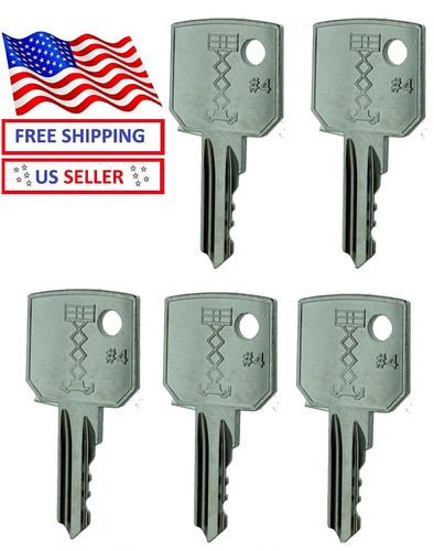 Genie ignition keys for - 5,