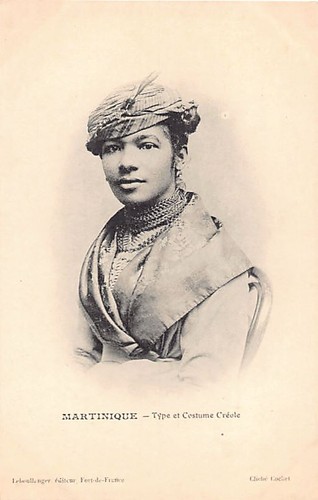 Martinique type et costume - -,
