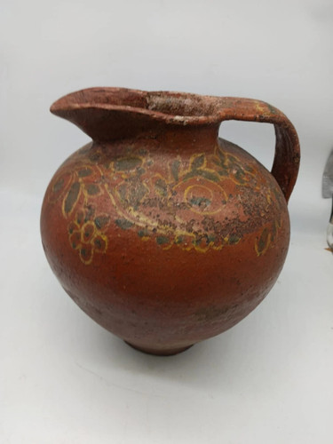 Cruche terre cuite ancienne - en,