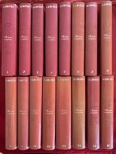 RARE - COLETTE - OEUVRES COMPLETES - 16/16 TOMES - N° - RELIURE TOUT CUIR - 1973