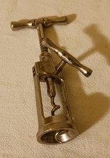 BISTROT VIN VINICULTURE  TIRE BOUCHON A CRÉMAILLÈRE METAL A IDENTIFIER RARE 