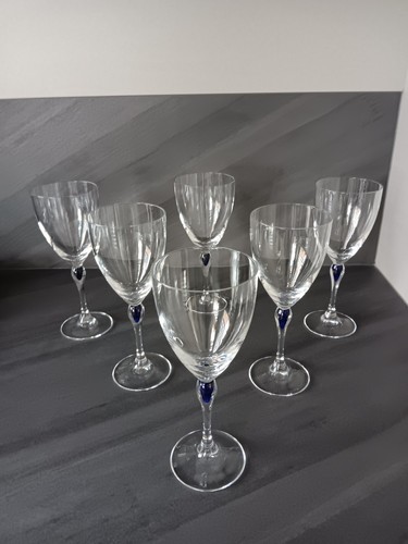 Verres eau cristal - verres,