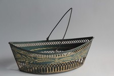 Corbeille navette tôle peinte