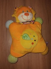 Doudou Semi Plat Lion POMMETTE