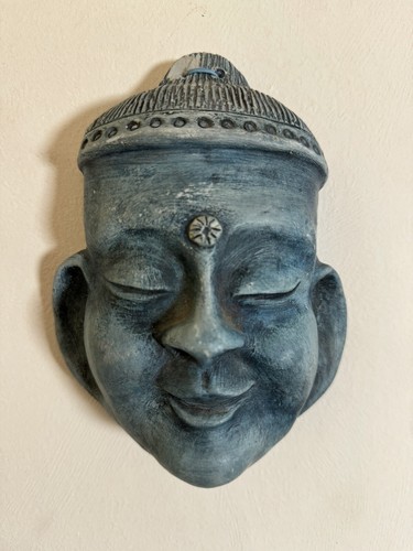 Masque bouddha 18cm - masque,