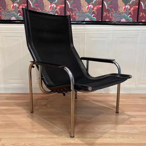 Fauteuil inclinable cuir noir - inclinable,