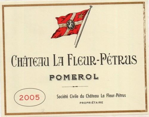 Etiquette chateau fleur - la,
