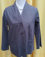 VESTE coton femme grise, S