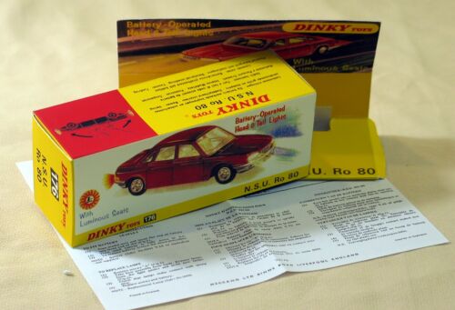 Dinky toys 176 - dinky, n.s.u.ro80