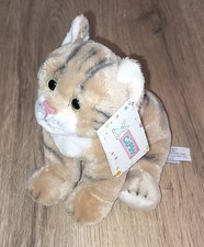 Doudou peluche chat tigré - peluche,
