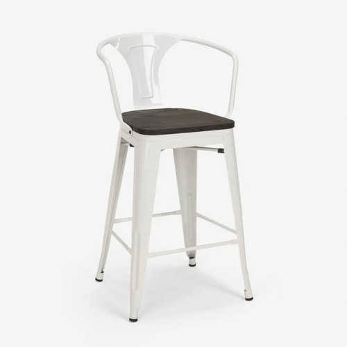 Tabouret bar bois et - en,