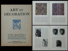 ART ET DECORATION AVRIL 1924