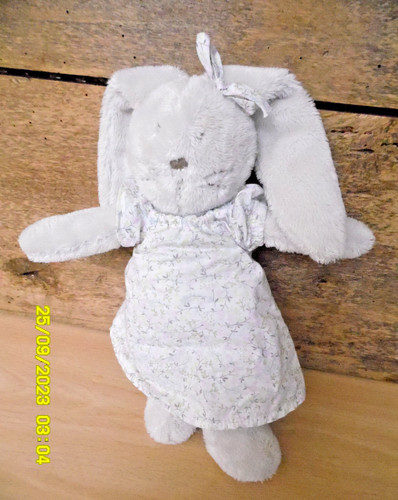 Doudou jacadi lapin creme - lapin,