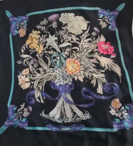 Foulard carre soie hermes - *,