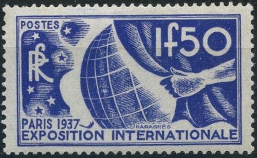 France 327 neuf cote - n°327,