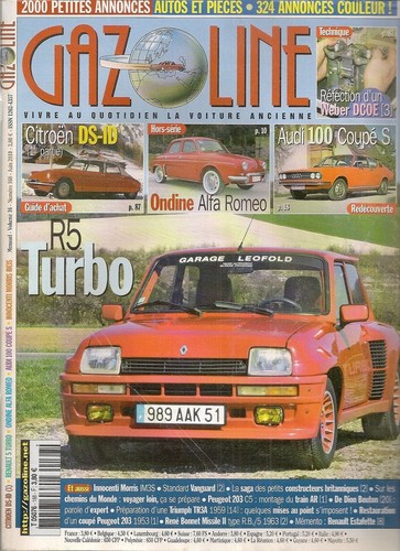 Gazoline 168 citroen id - 168,
