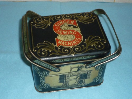 Ancienne boite tole - boite,