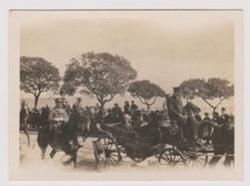 photo ancienne 🎞️ cortège officiel calèche 1906–1913 Fallières