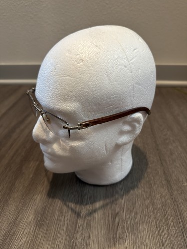 Vtg cartier eyeglasses rimless - cartier,
