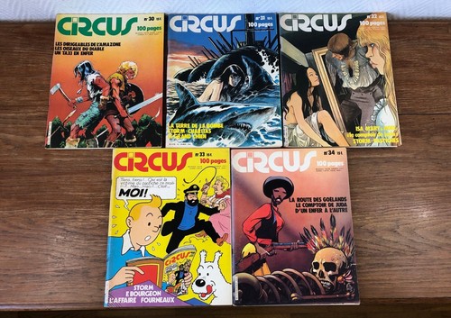 Revues circus glenat nr - 5x, bd