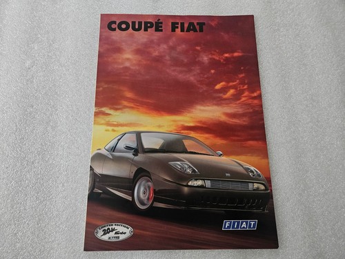 1998 brochure fiat coupé - brochure,