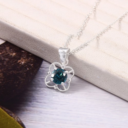 Collier pendentif tourmaline - collier,