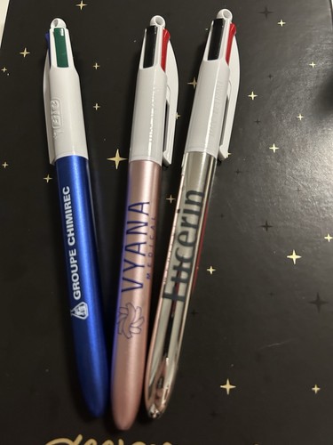 Lot stylos bic - de, 3