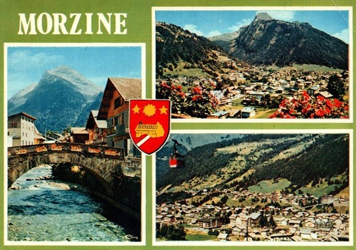 Morzine carte multivues avec - morzine,