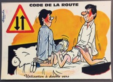 Carte postale Humoristique - Utilisation à double sens (123)