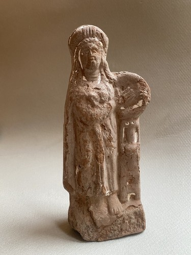 Statuette terre cuite égypte - statuette,