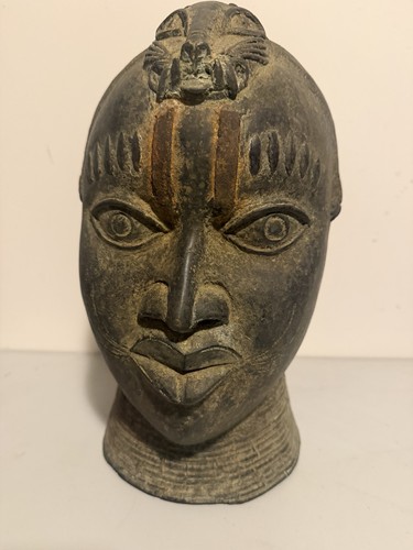 Art africain bronze 38cm - art,