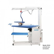 Table de repassage aspirante/chauffante, réseau vapeur