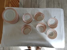 Superbe service à thé ancien en porcelaine Limoges G.Boyer