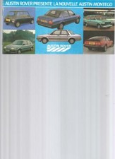 CATALOGUE DEPLIANT - AUSTIN ROVER PRESENTE LA NOUVELLE AUSTIN MONTEGO