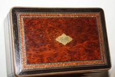 BOITE COFFRET en marquèterie