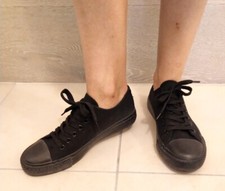 Basket chaussure plates femme, tennis noirs pointure 39