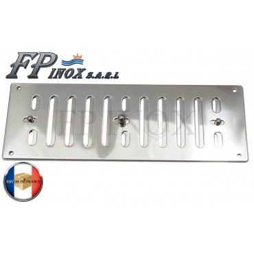 Prise air grille inox - grille,