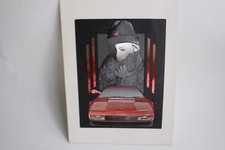 FERRARI dessin vintage voiture