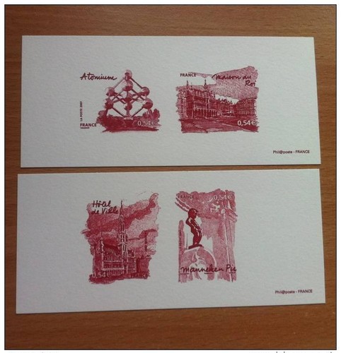 France 2007 gravures poste - france,